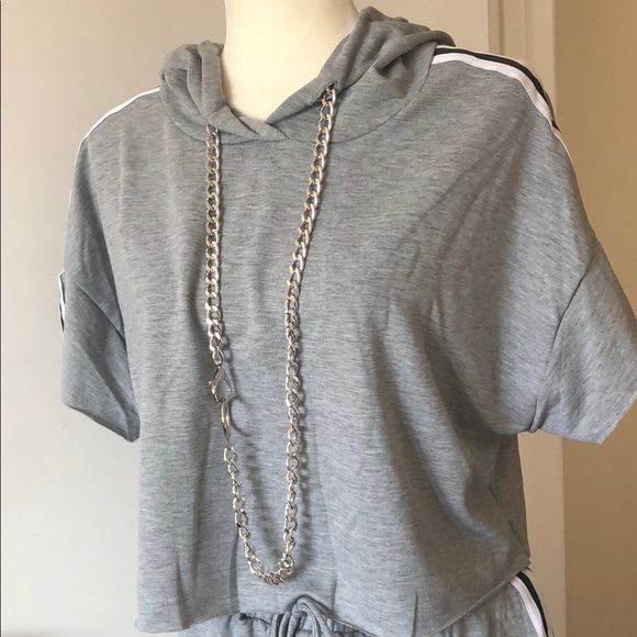 Hooded Terry Top - Picture 4 of 6